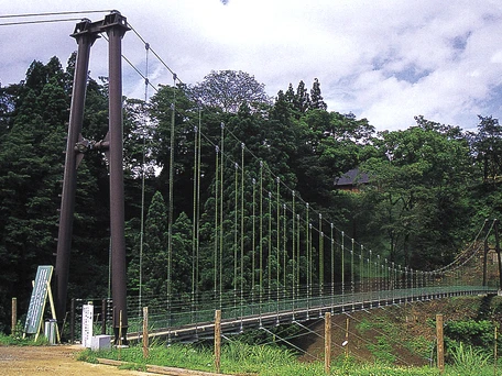 じょんのびの里吊橋